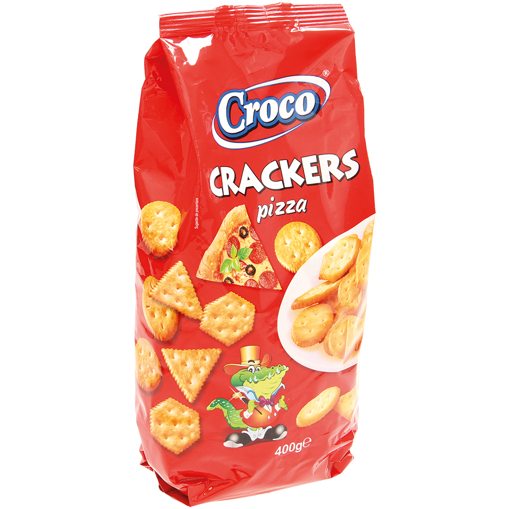 Cracker met pizzasmaak