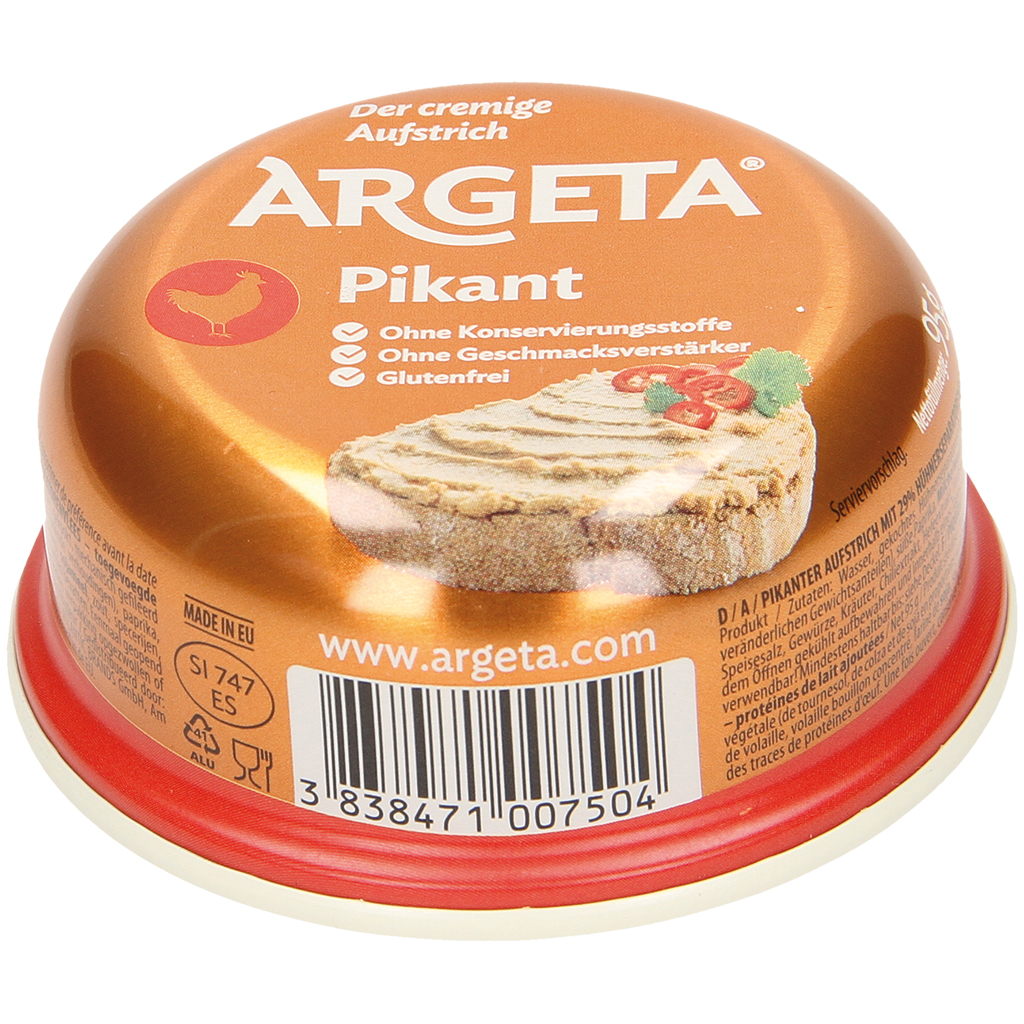 Паштет из куриного мяса, пикантный