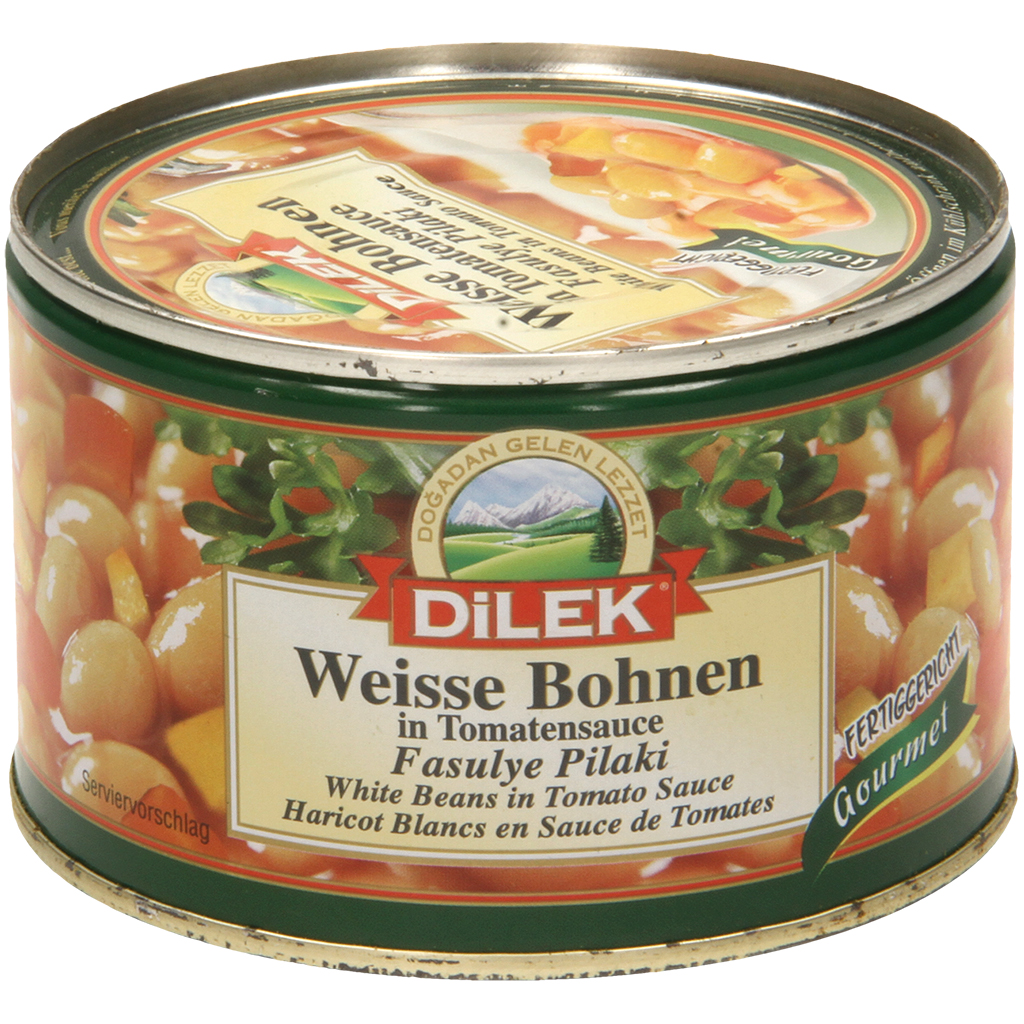 Witte bonen in tomatensaus