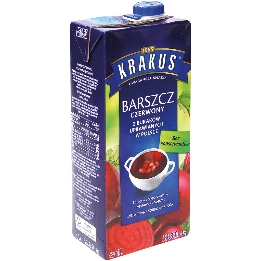 Суп свекольный, пастеризованный "Barszcz"