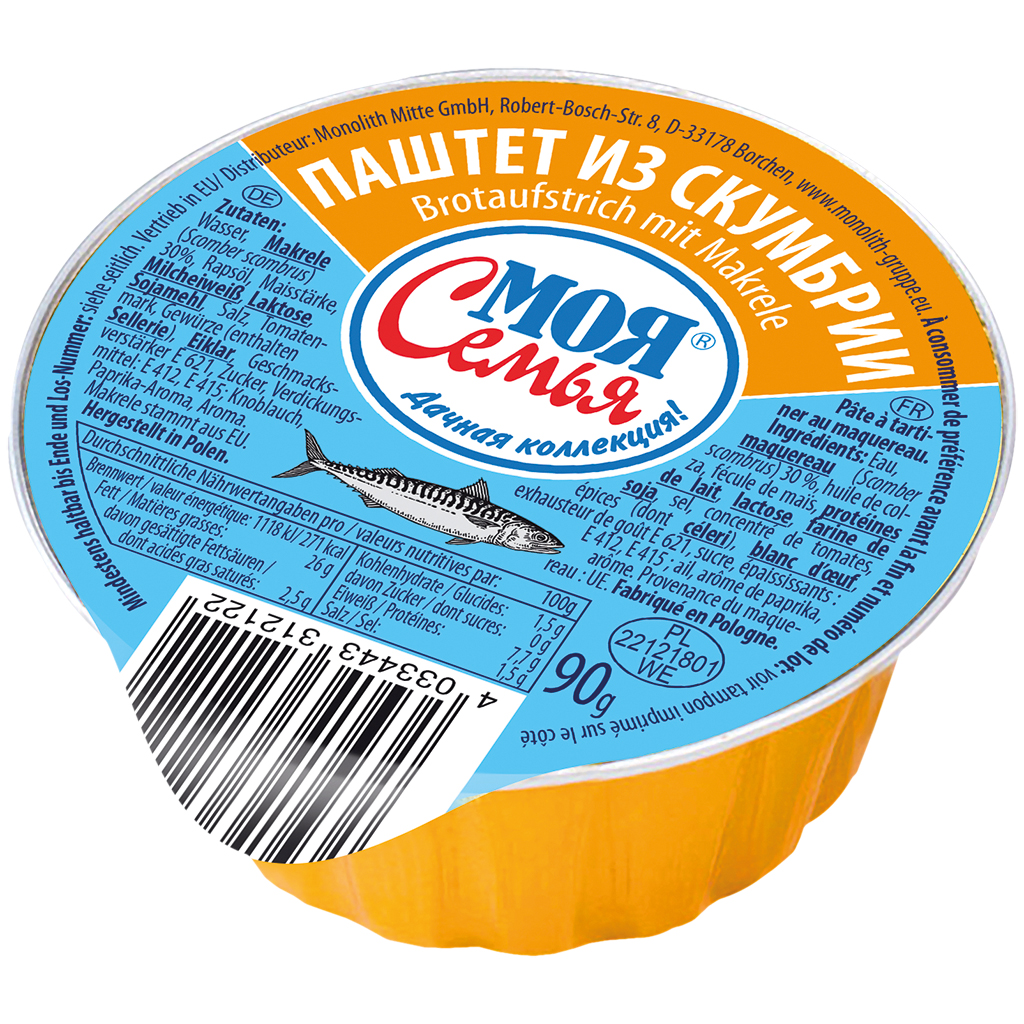 Boterham beleg met makreel