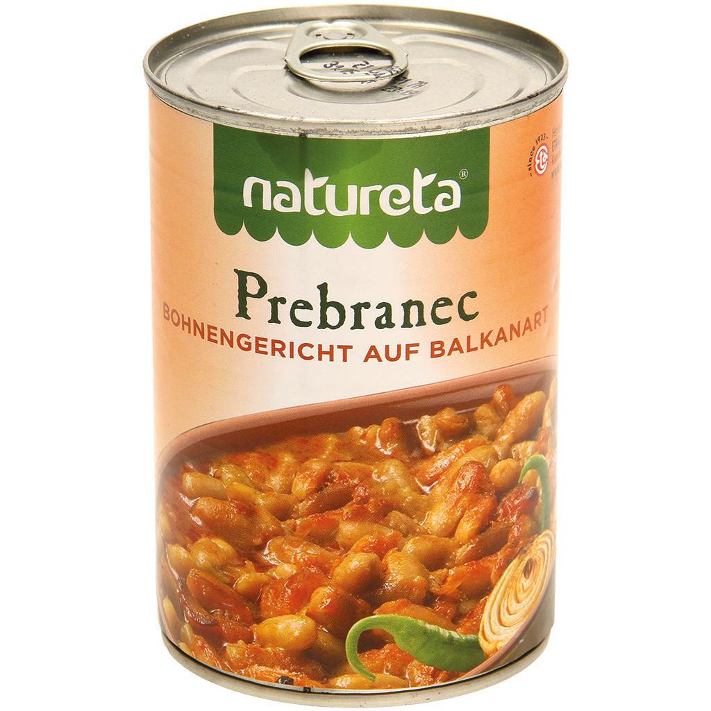 Фасоль по-балкански "Prebranec". Стерилизованная.