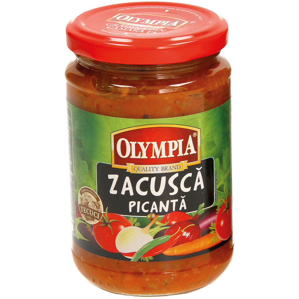 Zacusca picanta de vinete