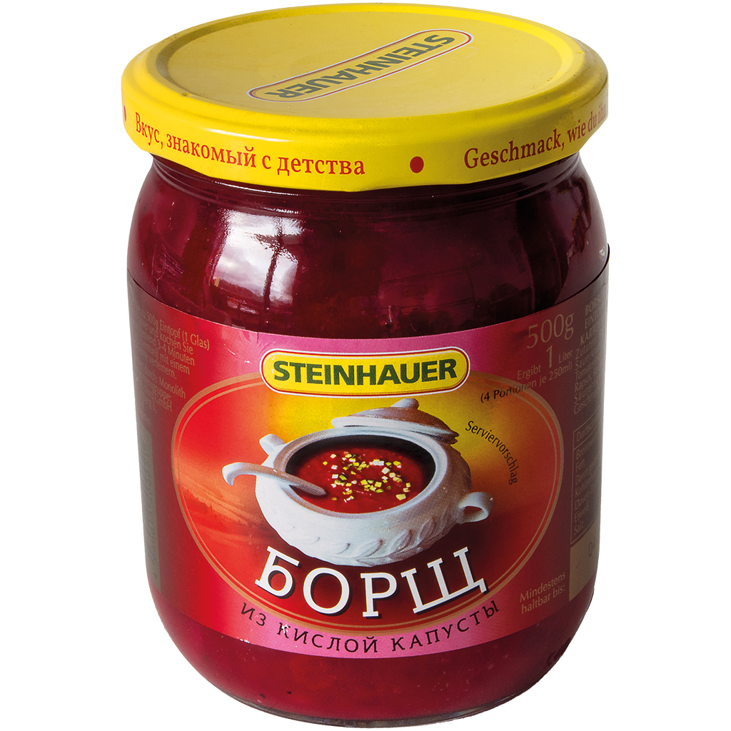 Borsjtsj met zuurkool