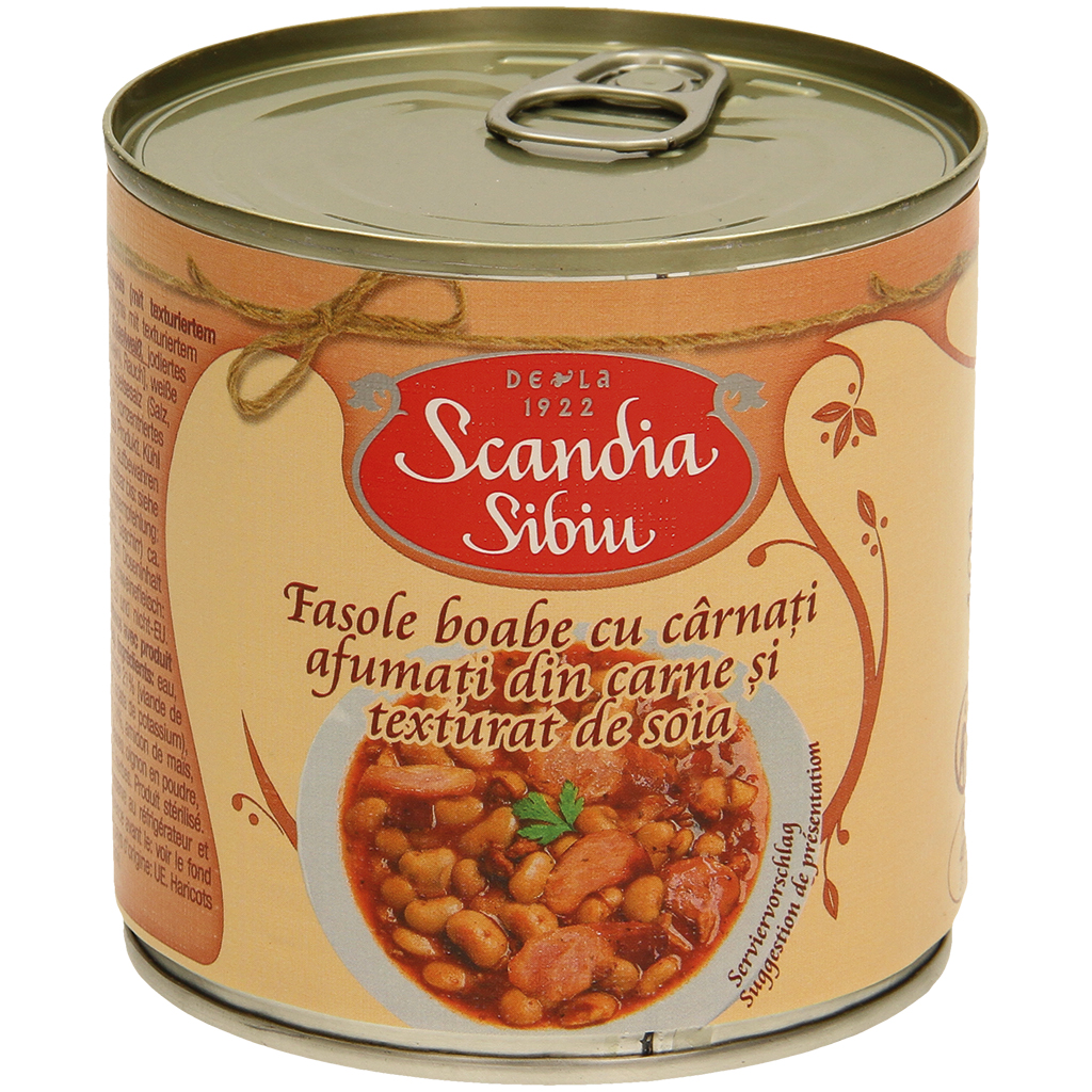 Фасолевый суп с копчёными сосисками