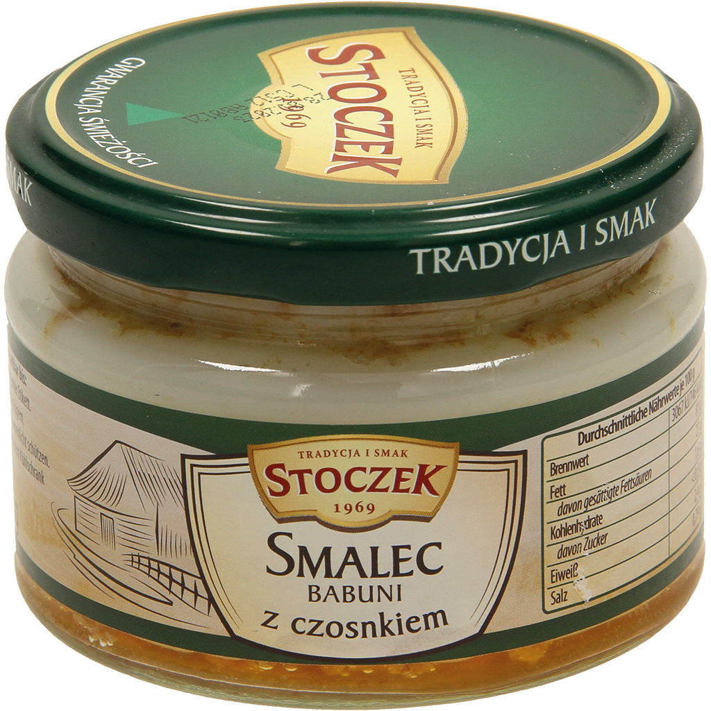 Spekboterham op smaak met knoflook "Lard Babuni"