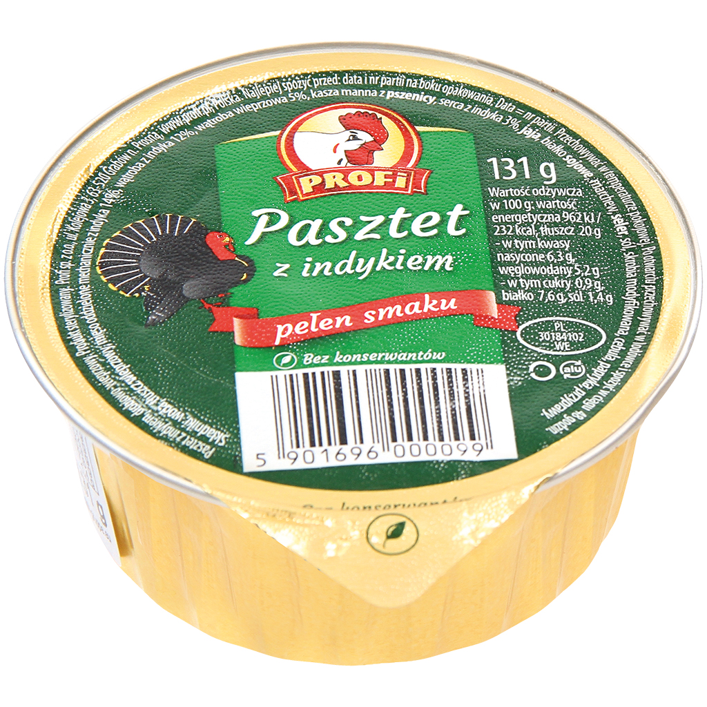 "Pasztet z indykiem" Индюшиный паштет по-польски, со свининой.