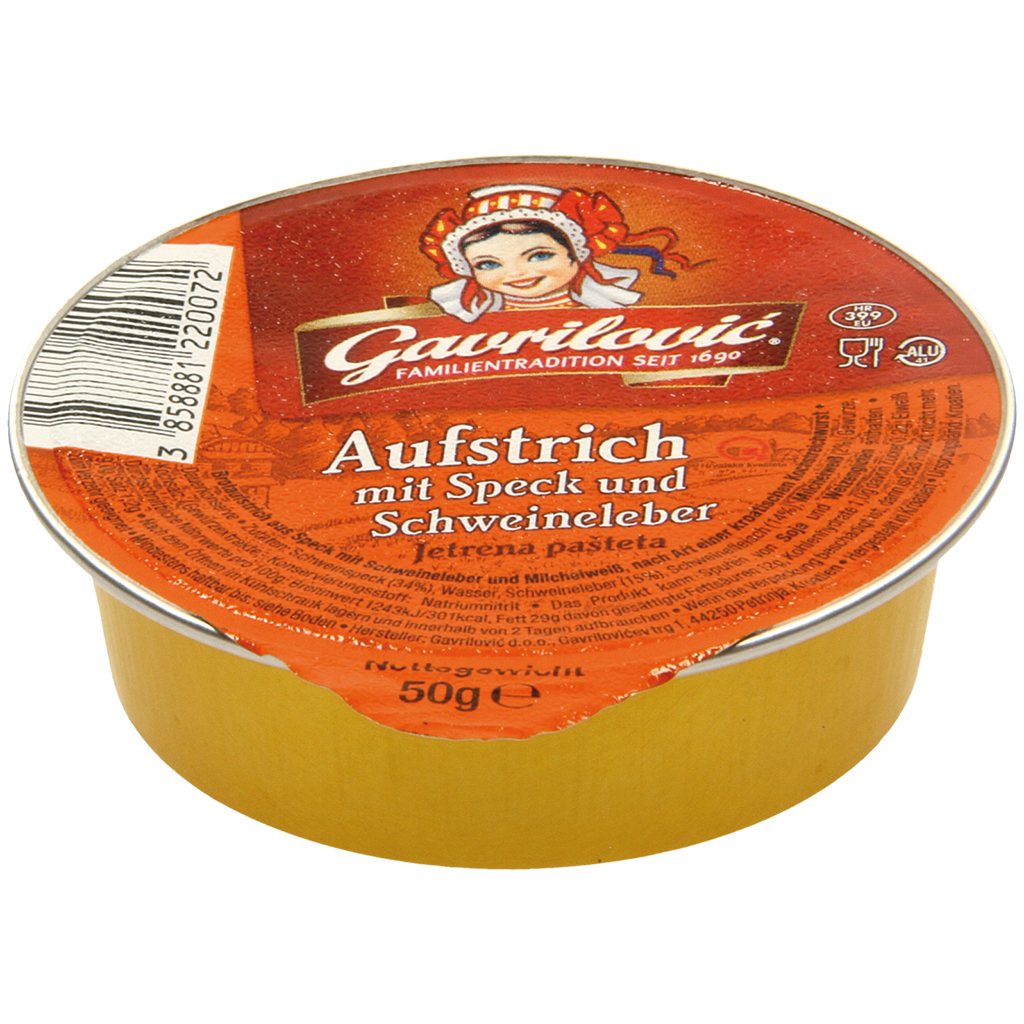 Smeersel met spek en varkenslever