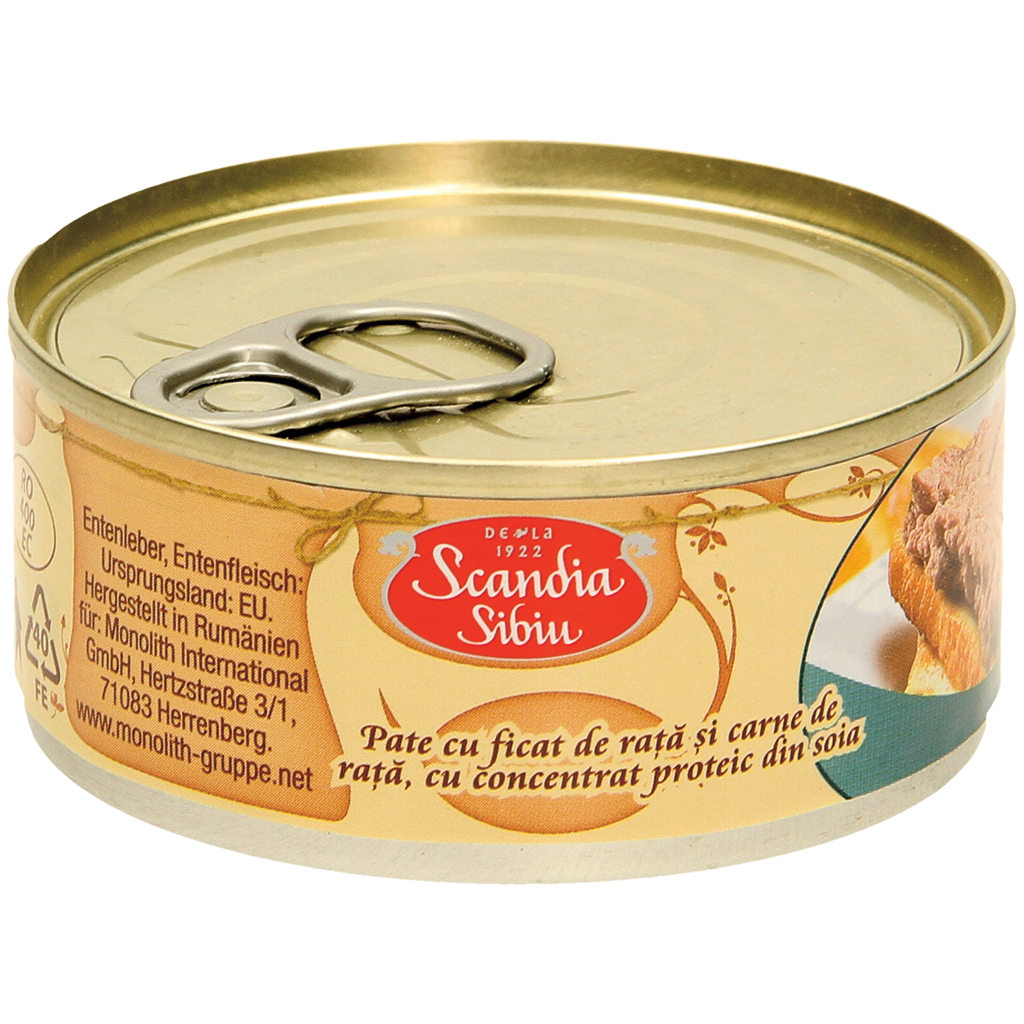 Paté van eendenlever en -vlees