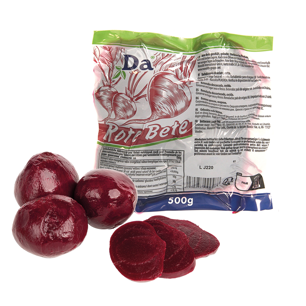 Biet geschild, gekookt