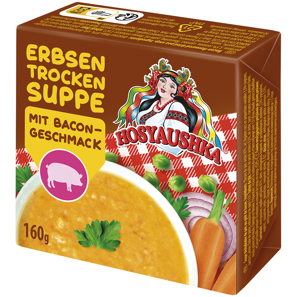 "Hosyaushka" Erwtendroogsoep met bacon-smaak