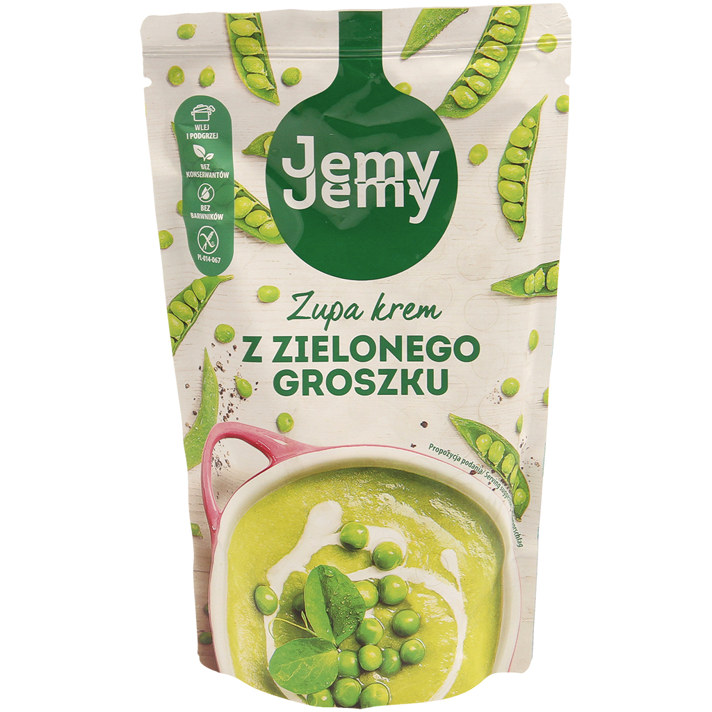 Крем-суп из зеленого горошка. Стерилизованный.