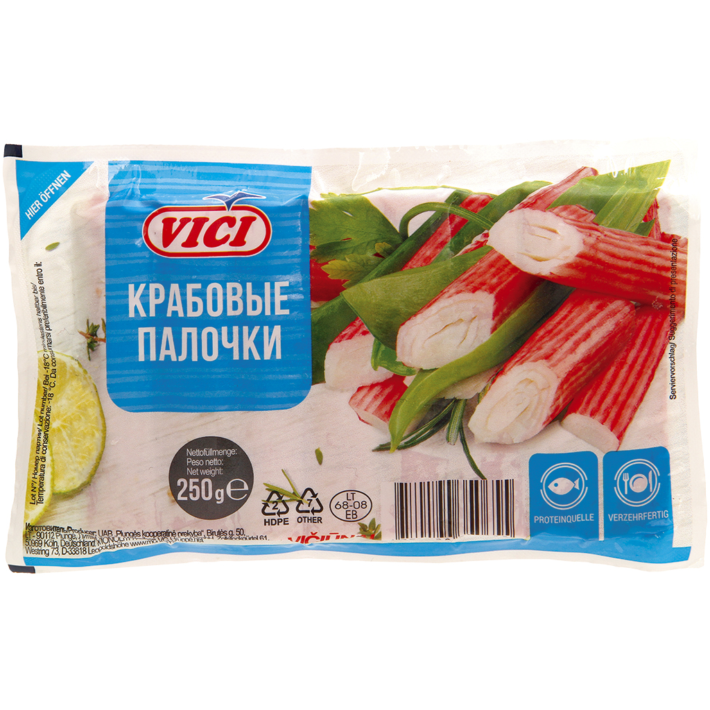 Surimisticks diepgevroren