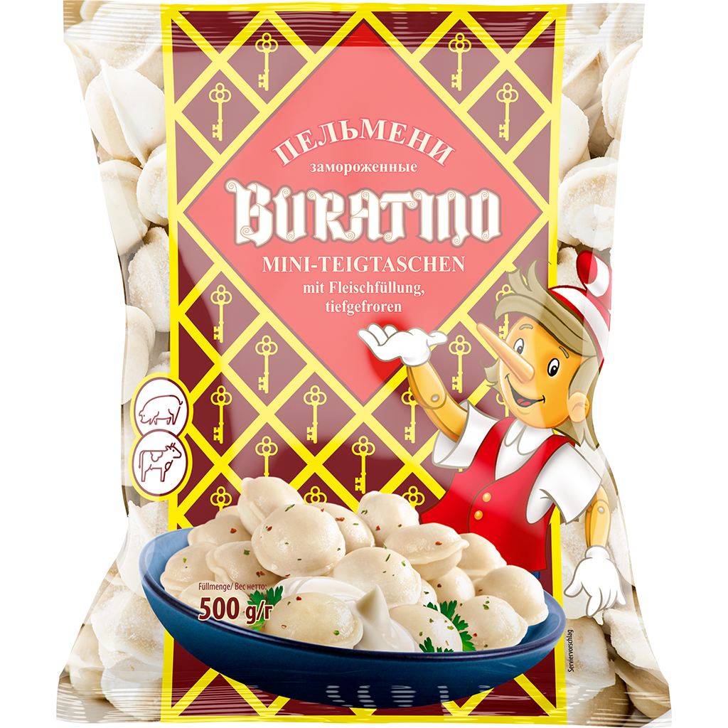 Мини-Пельмени, замороженные