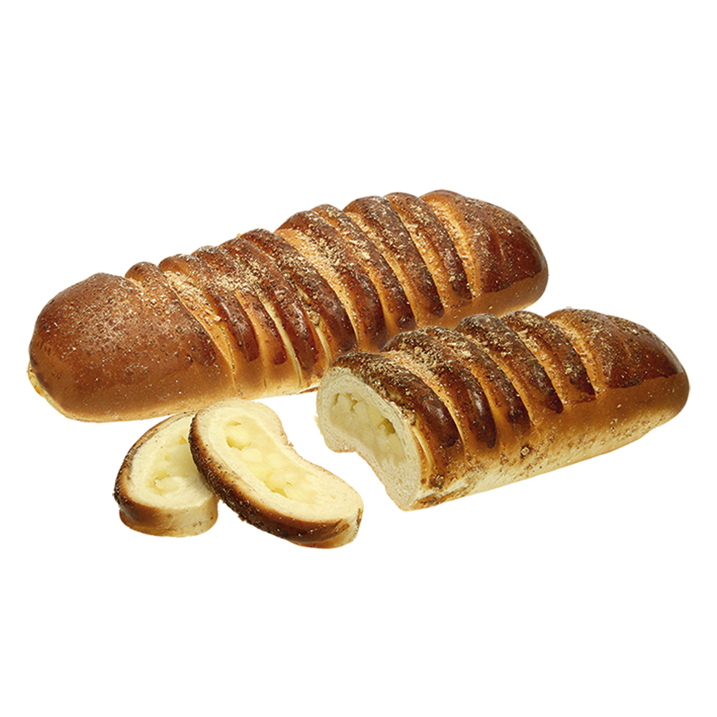 Gistdeegrol met appelvulling (37,7%)
