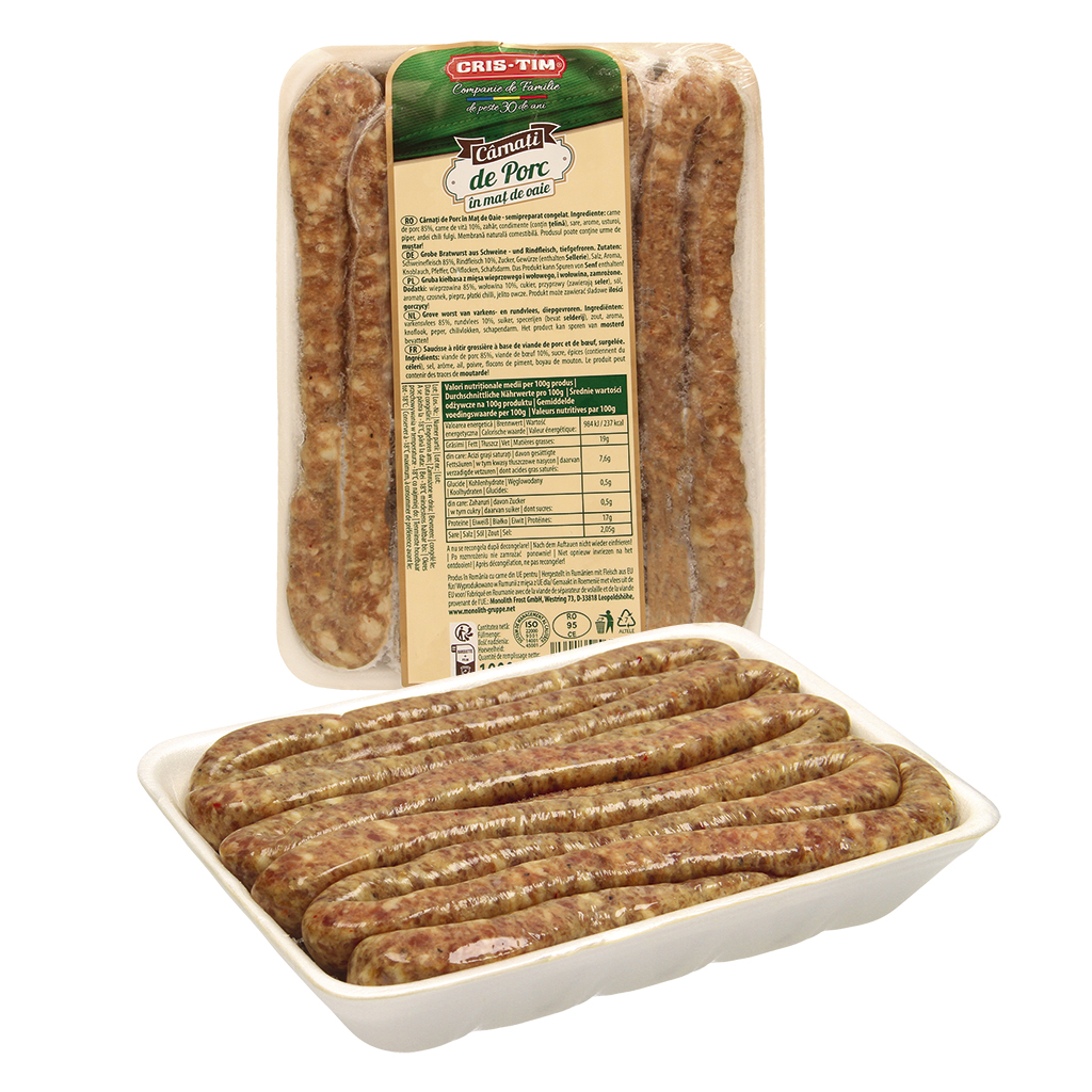 Колбаски для гриля (тонкие), замороженные