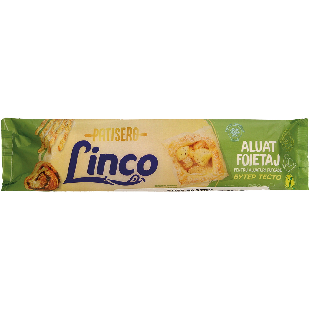 Слоеное тесто, продукт глубокой заморозки