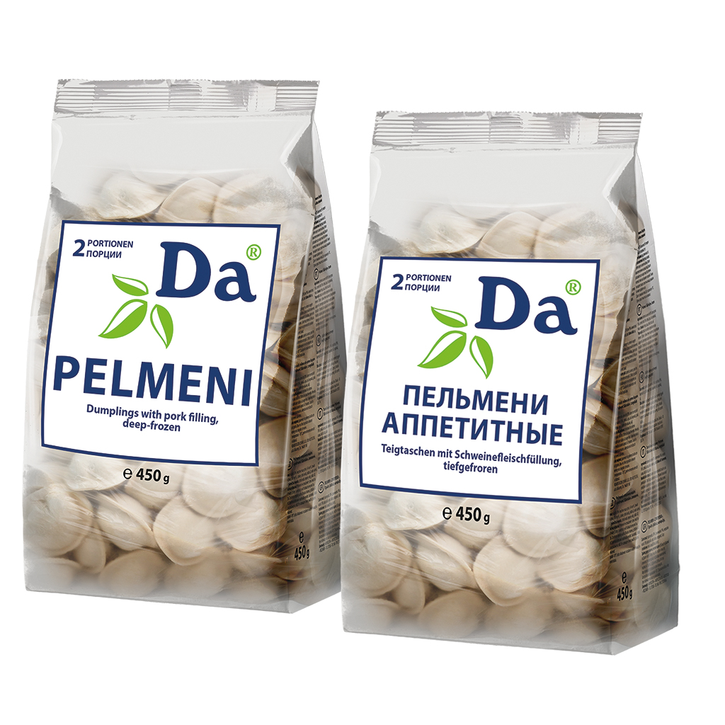 Deegwaren met varkensvleesvulling "Pelmeni Appetito DA"