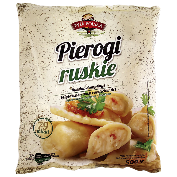Вареники с картошкой и творогом замороженные