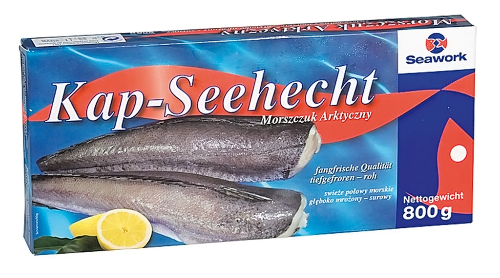 Kap-Seehecht (Merlucciidae) "Baby- Hake", diepgevroren, rauw