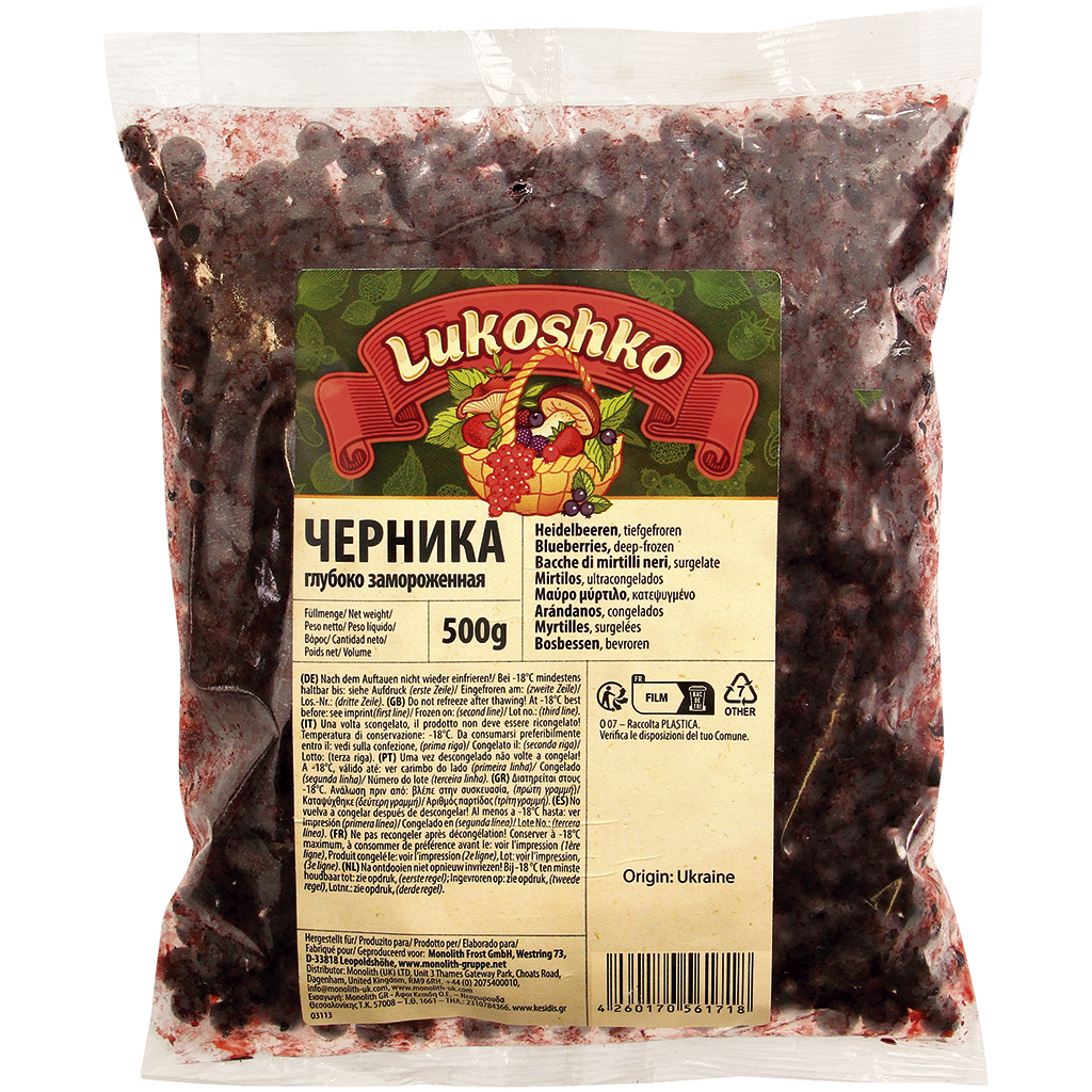 Черника, замороженная