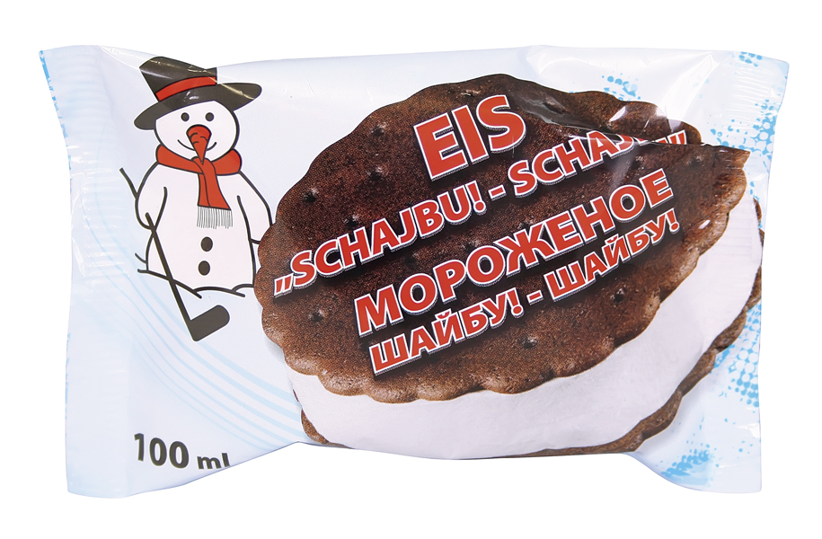 IJs "Schajbu! – Schajbu!" tussen cacao-houdende koekjes