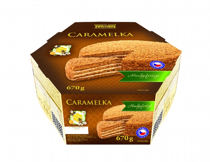 Медовый торт "Карамелька"