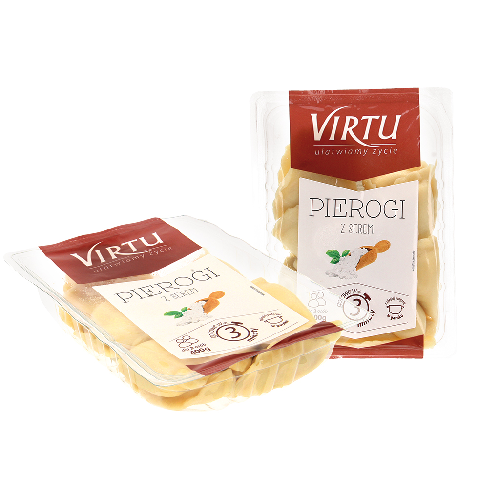 Вареники с творогом, готовые к употреблению