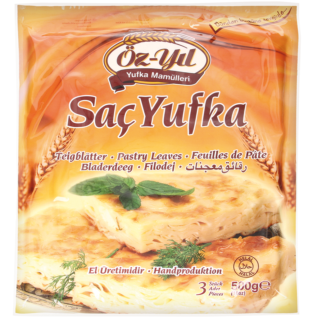 Листики из теста "Sac Yufka"