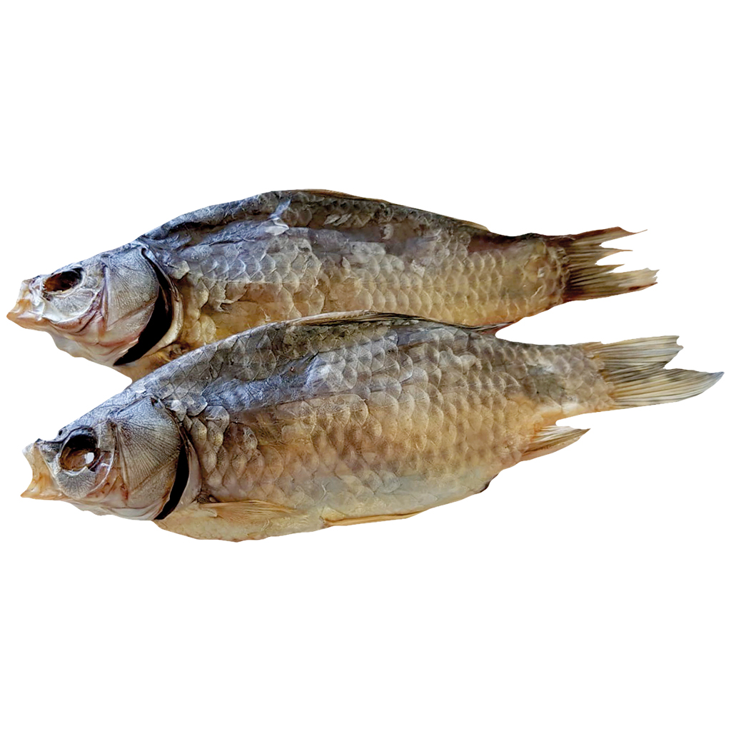 Серебряный карась вяленый соленый, замороженный
