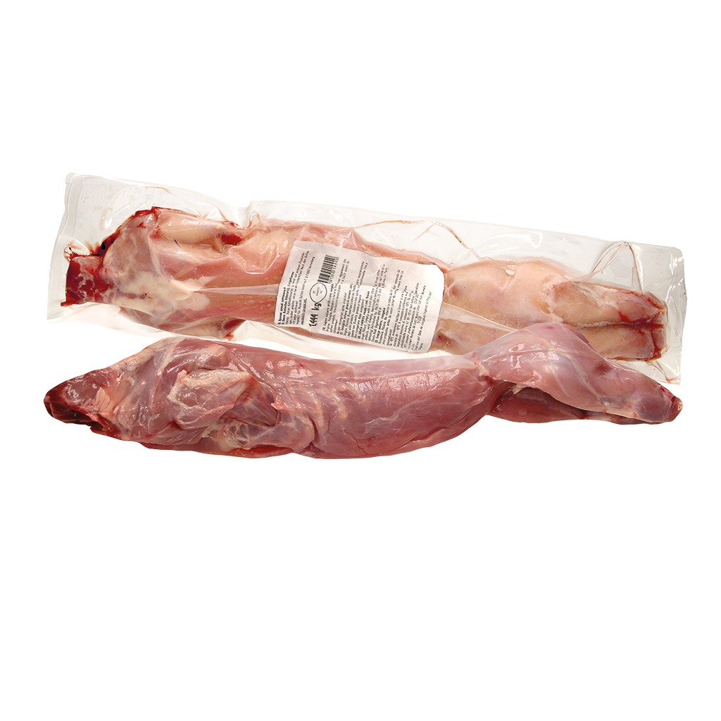 Geheel konijn diepgevroren