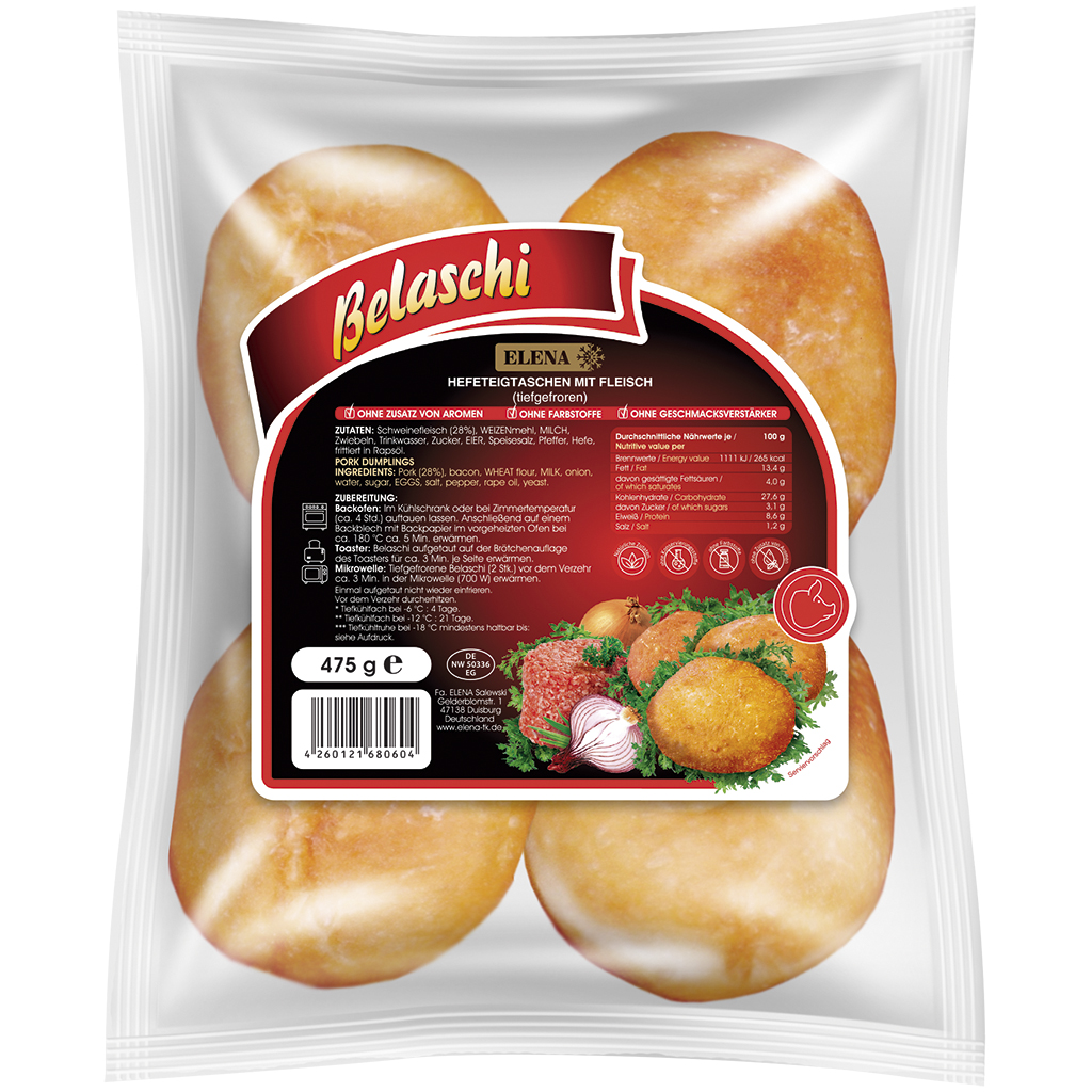 Беляши - жареные лепешки из дрожжевого теста с свининой