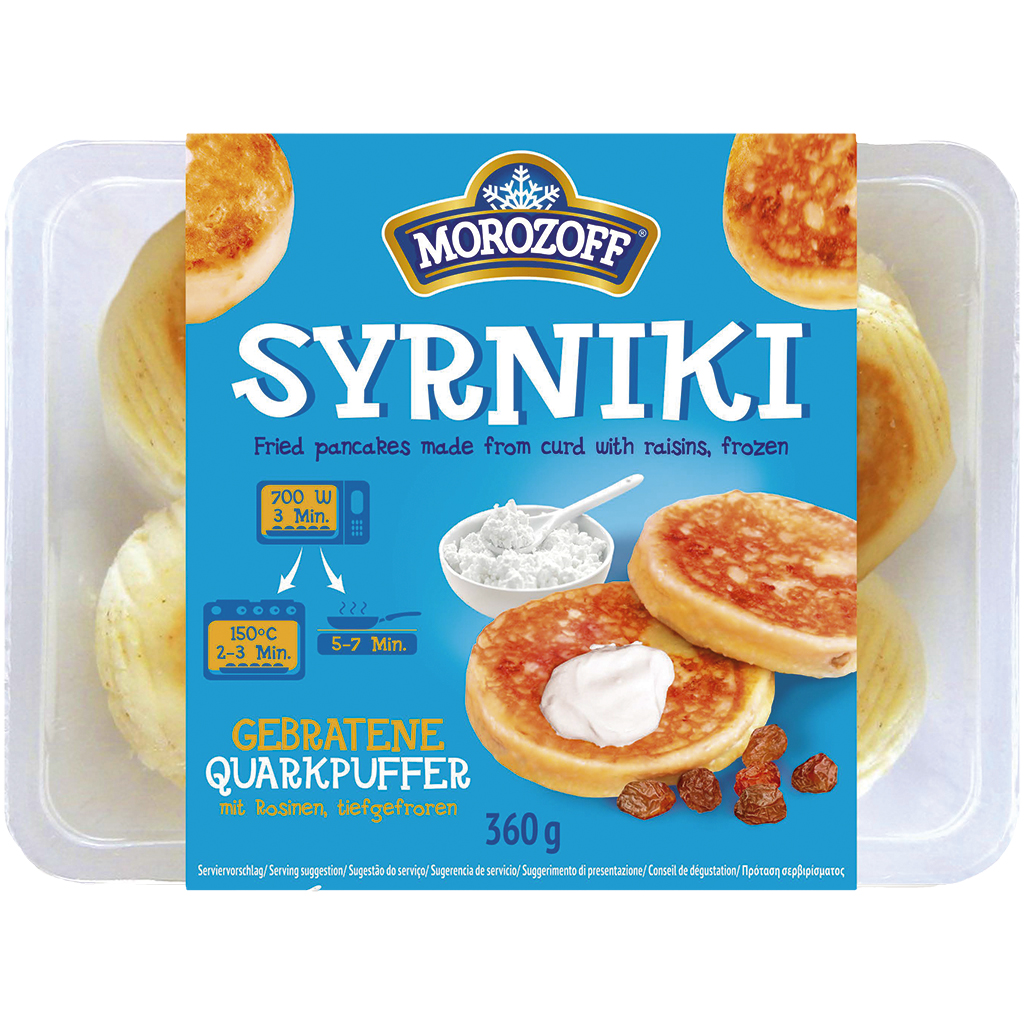 "MOROZOFF" Сырники с изюмом жареные