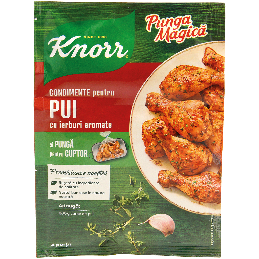 Kruidige bereiding voor kippenvlees met knoflook en kruiden