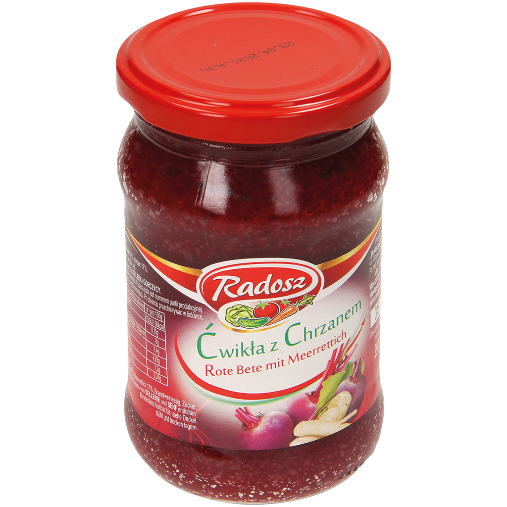 Красная свекла с хреном