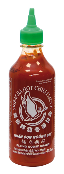 Chilisauce "Sriracha", heet