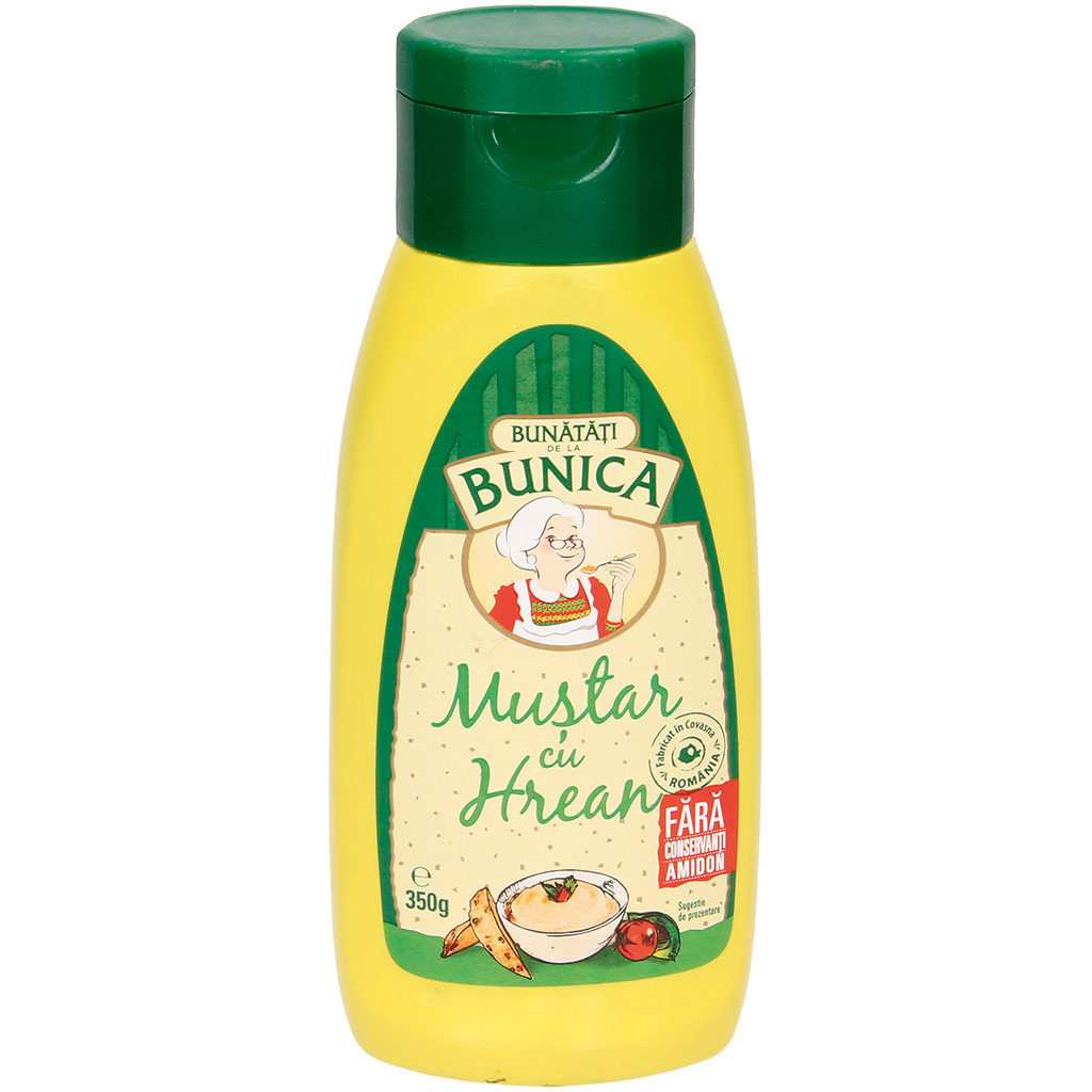 Горчица, с хреном "Muster cu hrean"