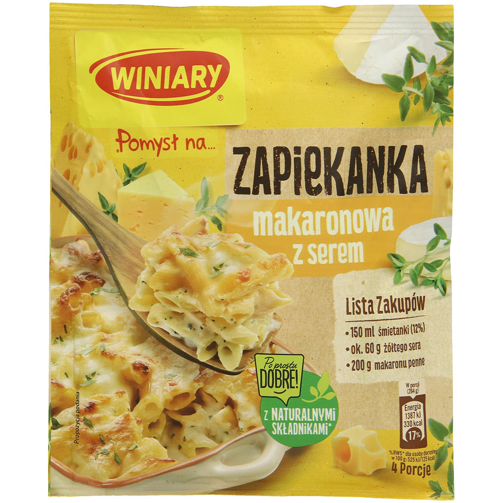 Смесь приправ для запеканки из макарон с сыром