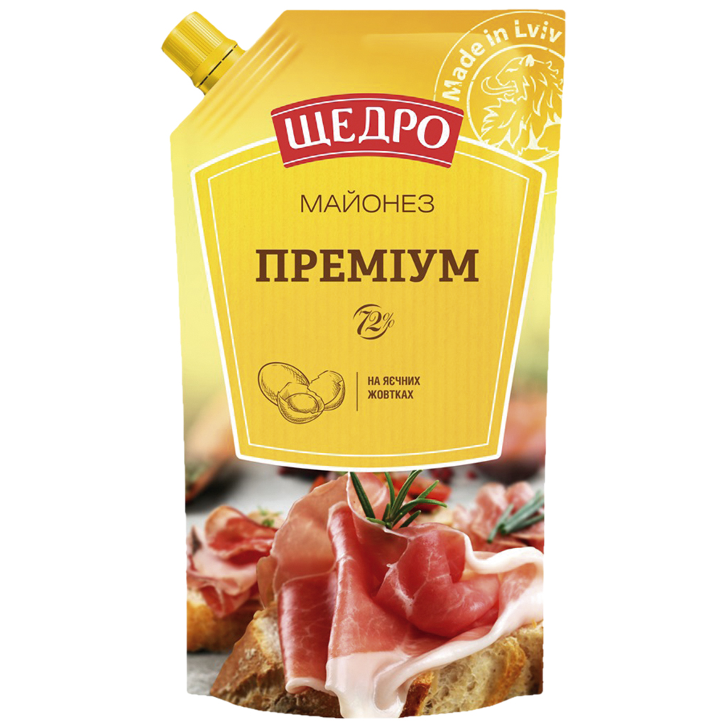 Salatmayonaise "Provansal Premium", 72% vetgehalte