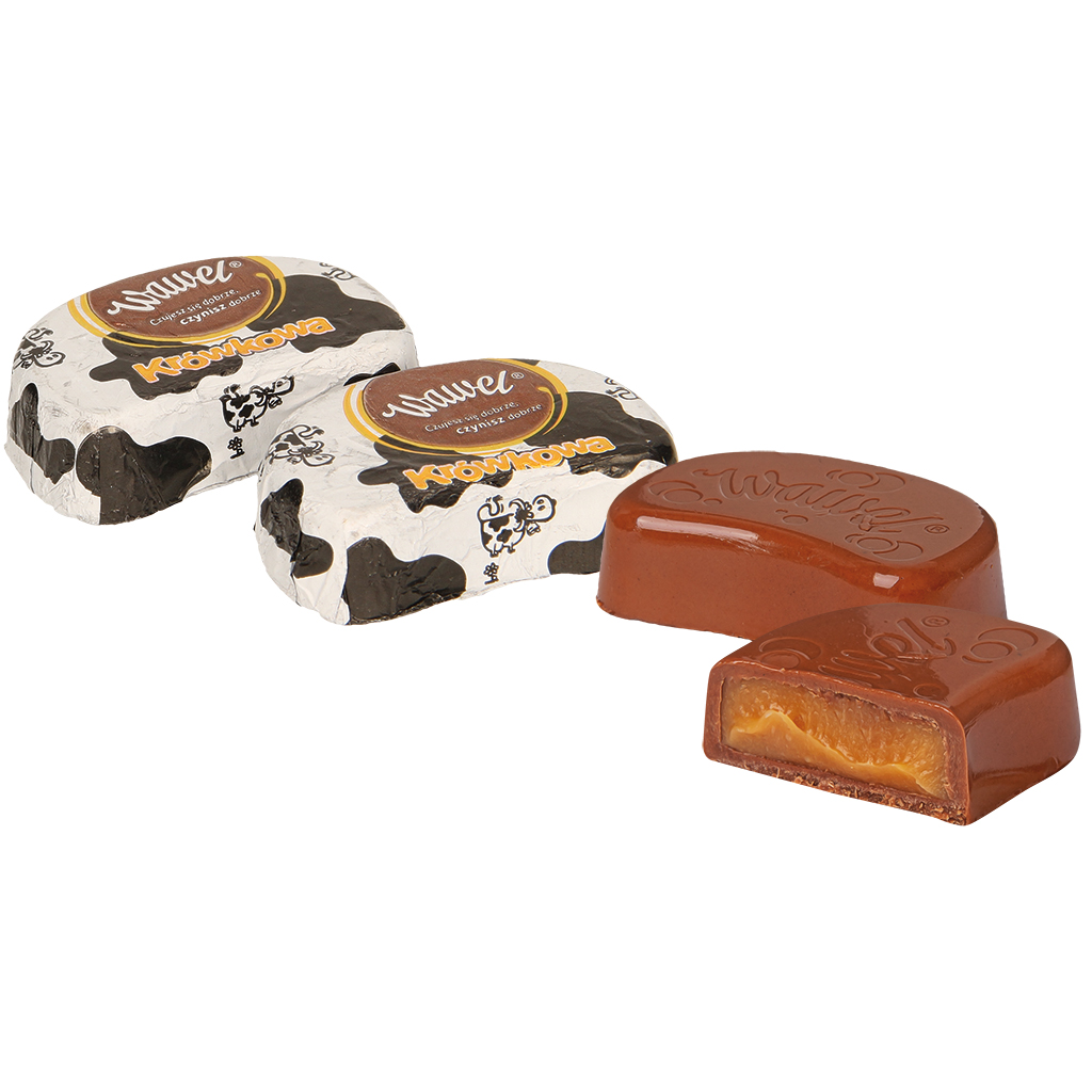 "Krówkowa" Конфеты из молочного шоколада с карамельной начин