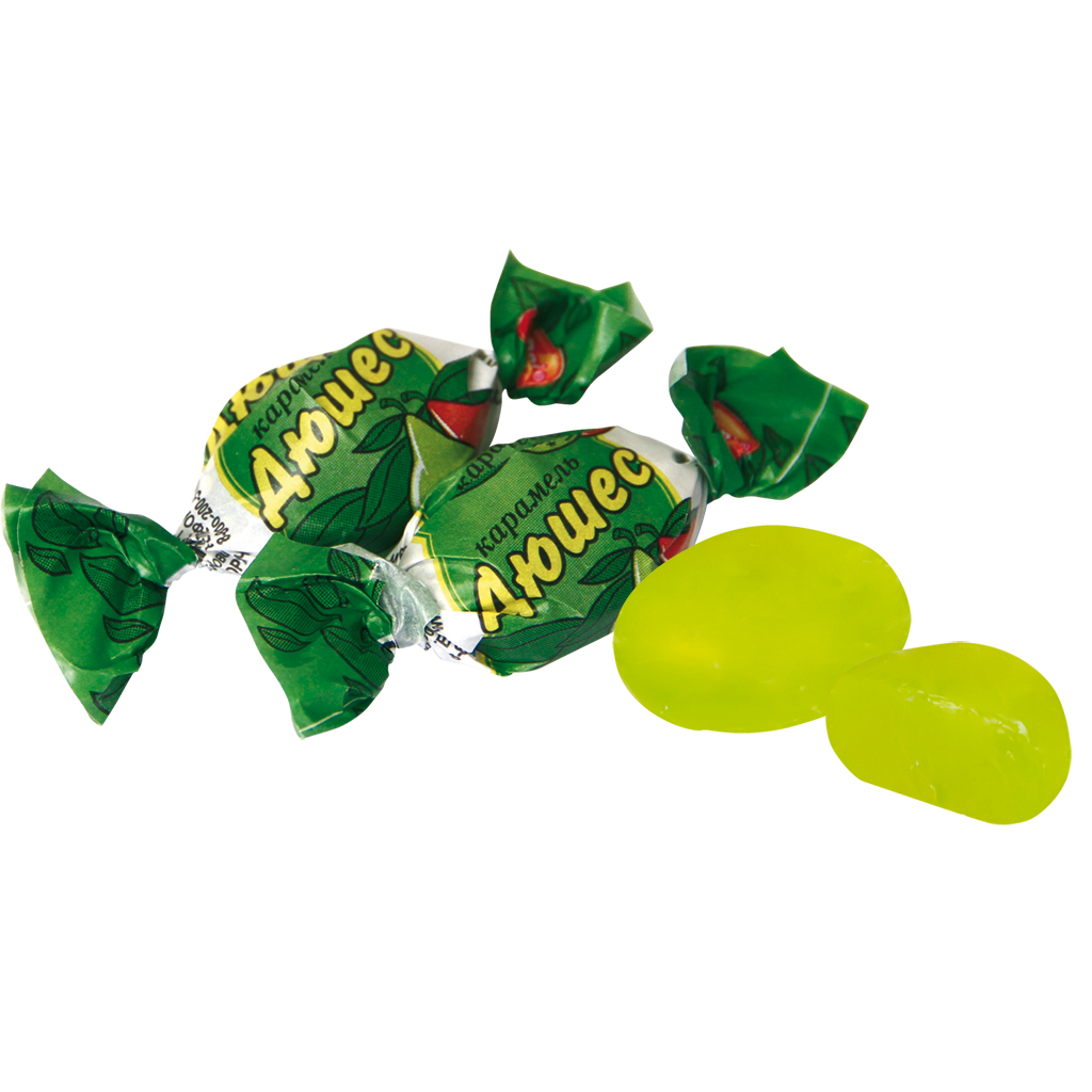 Karamel "Djusches" met perensmaak