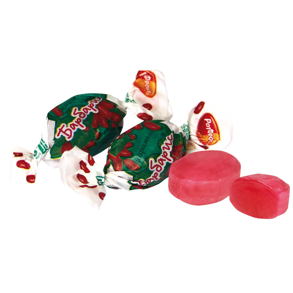 Karamel met berberismaak