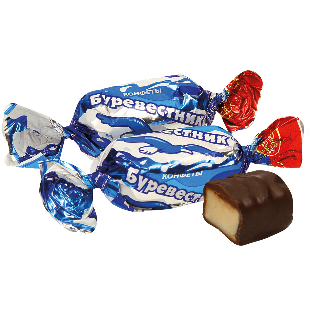 Помадные конфеты "Буревестник" со сливочно ванильным вкусом