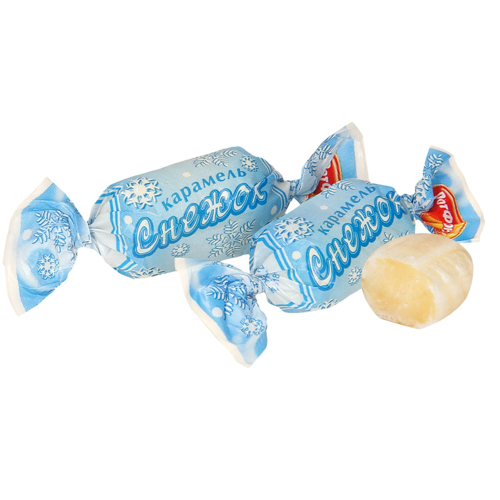 Karamel "Sneschok" met citroensmaak