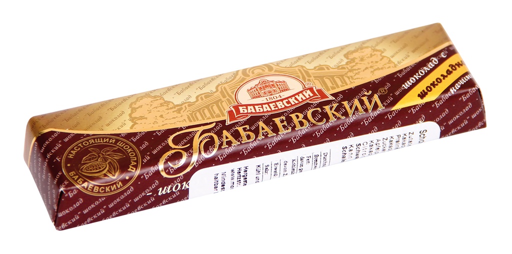 Chocolade "Babaevskij" met pralinevulling