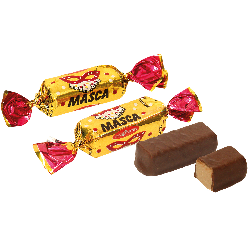 "Masca" confiserie met pinda's en wafelkruimels