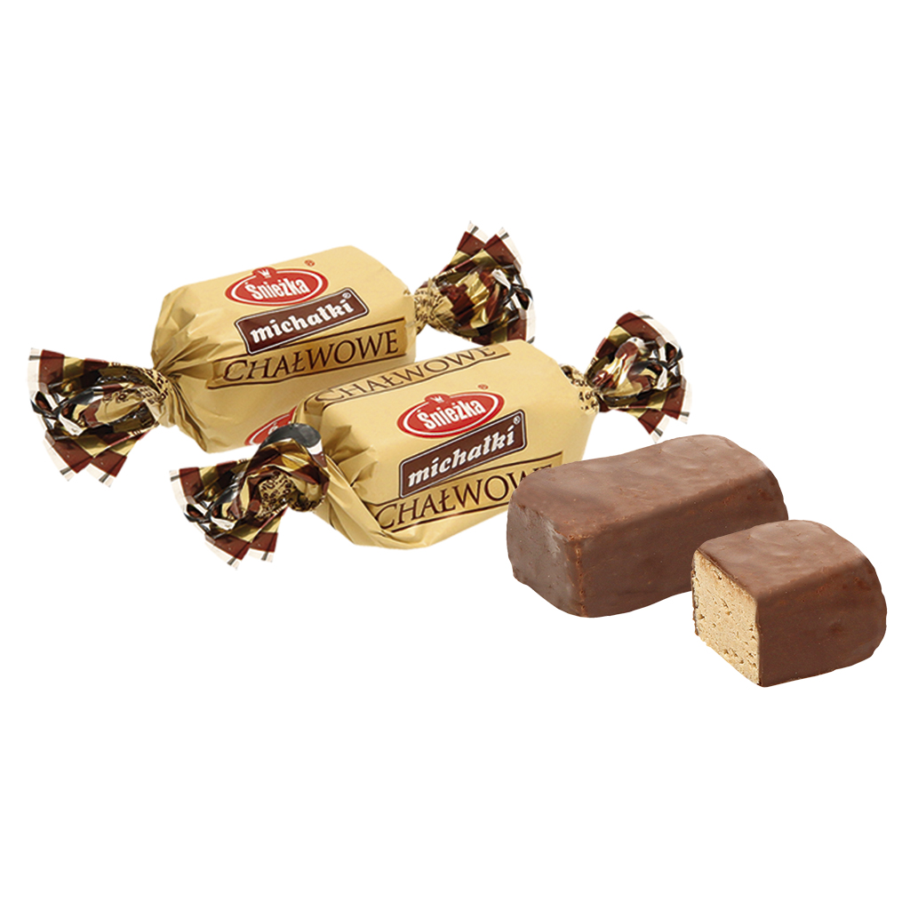 Snoepjes met pinda's, wafel-kruimels en sesam