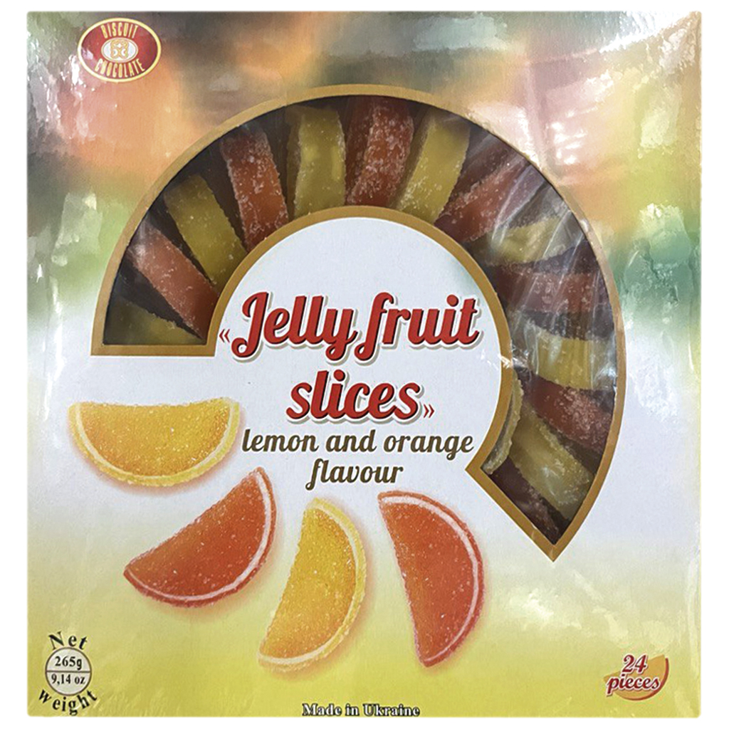 Мармелад "Апельсиновые и лимонные дольки"