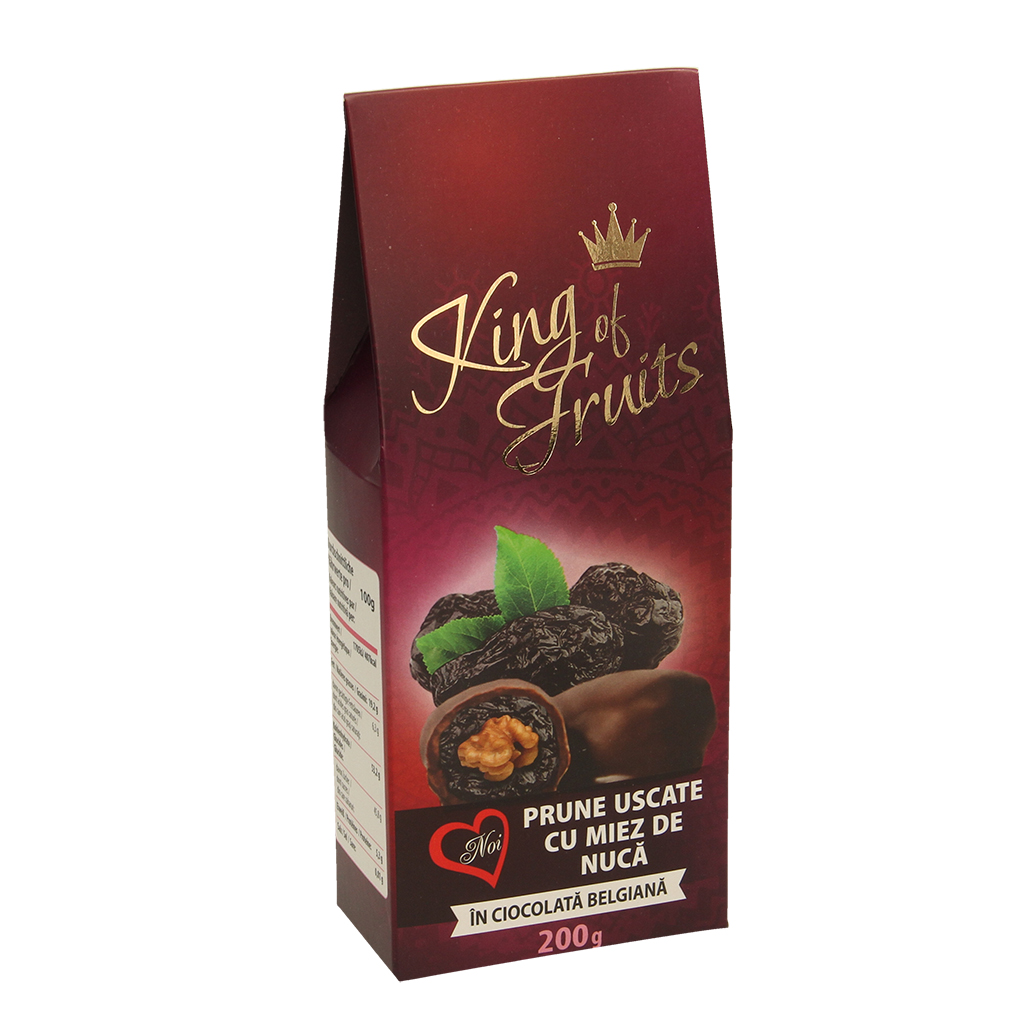 Чернослив с грецким орехом в шоколаде