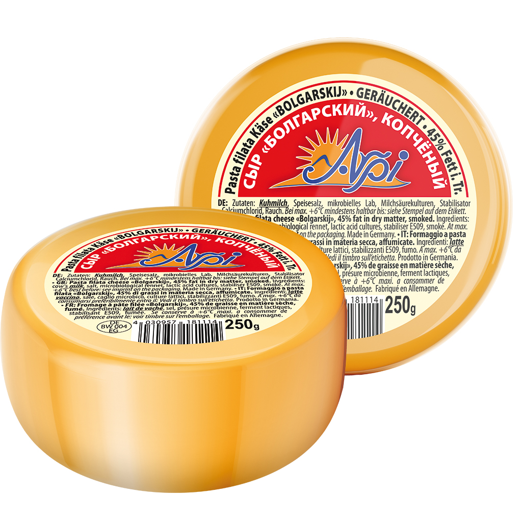 Pastafilatakaas "Bolgarskij" gerookt 45 %
